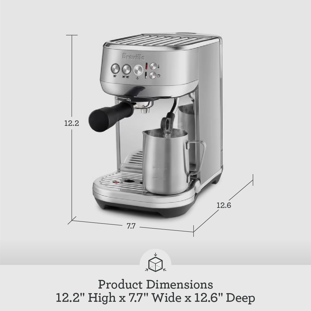Brushed Stainless Steel Espresso Machine P7434