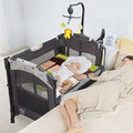 4 in 1 Pack and Play with Bassinet and Changing Table V692