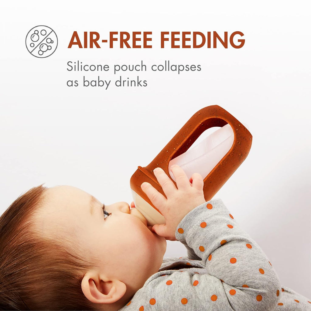 Reusable Silicone Baby Bottles with Pouches L3262