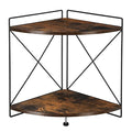 2 Tier Corner Shelf, 9.8x9.8x13.1in G550238