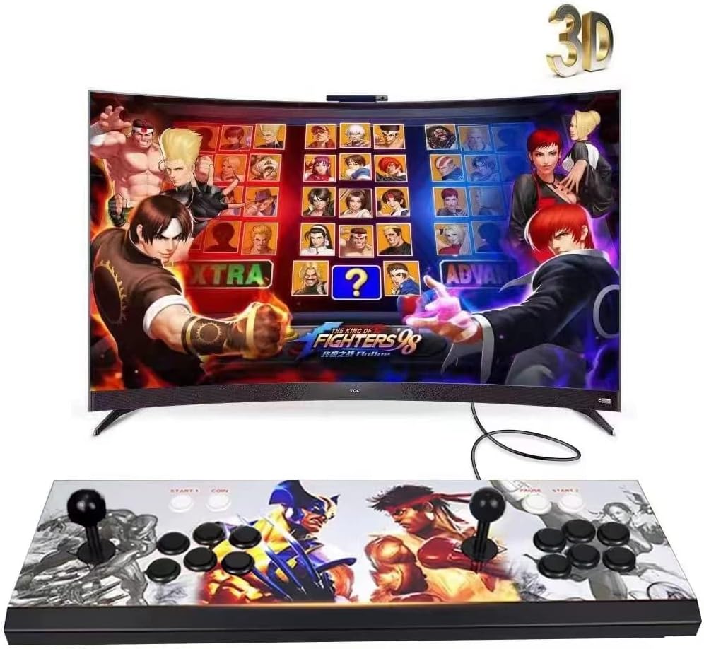 Arcade Game Console 1080P 8000 in 1 2 Players I9346