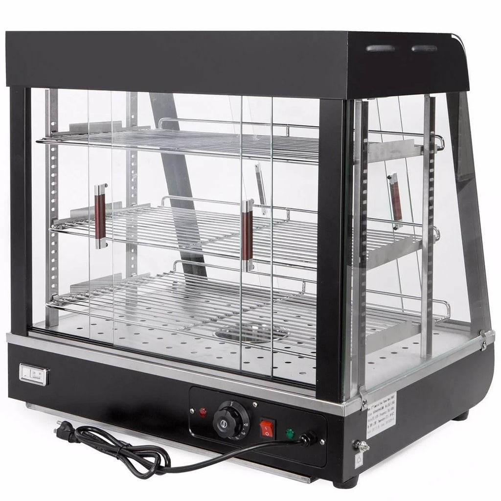 27" Commercial Food Heating Display Warmer Cabinet Countertop Pizza R93182