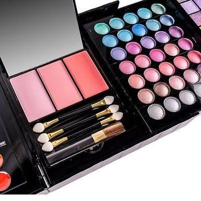 All-in-One Makeup Kit Cosmetics Set Eye Shadows Blush Lips Bag L53557