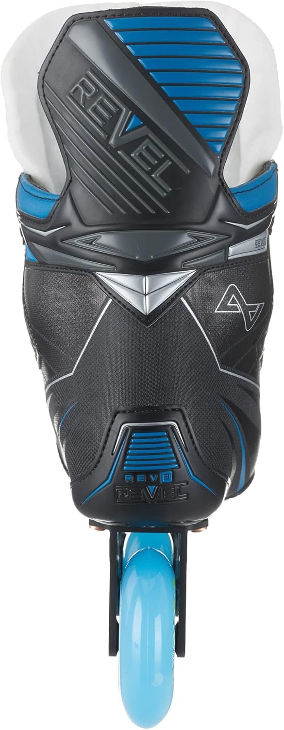 Black/Blue Junior Inline Hockey Skates Q383481