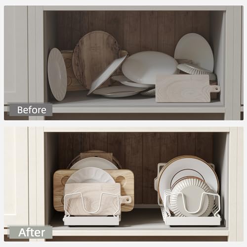 Pots and Pans Organizer with 8 Dividers Q777