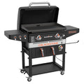 28 inch Black Stainless Steel Gas Griddle with Hood P5841