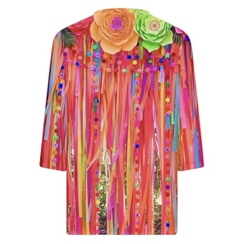 V Neck Elbow Length Sleeve Basic Tops Plus Size Blouse A6794