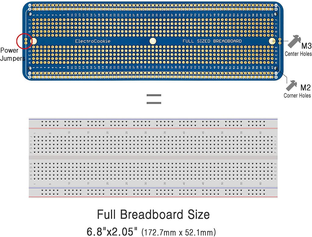 Solderable Breadboard PCB Board E769