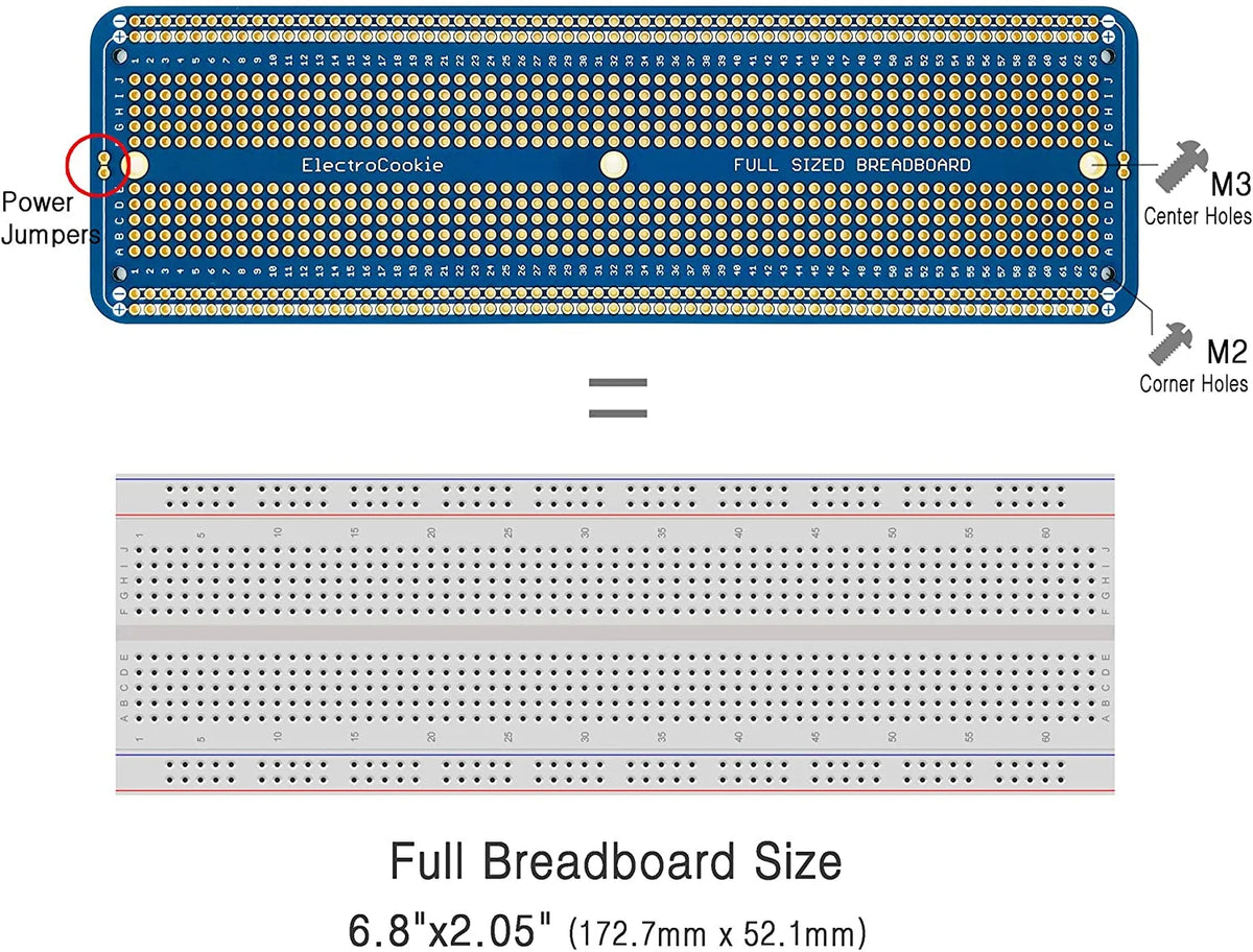 Solderable Breadboard PCB Board E769