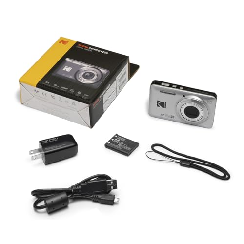16MP Digital Camera 5X Optical Zoom 28mm Wide Angle 1080P Full HD Video 2.7" LCD (Blue) O299419