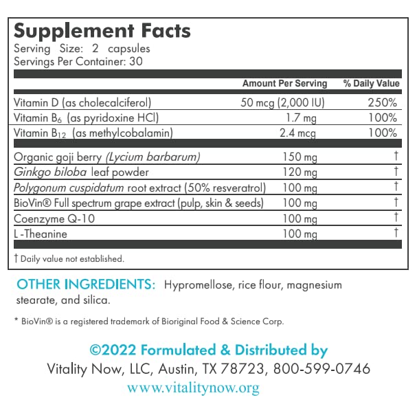 60 Count Stem Cell Supplement M960