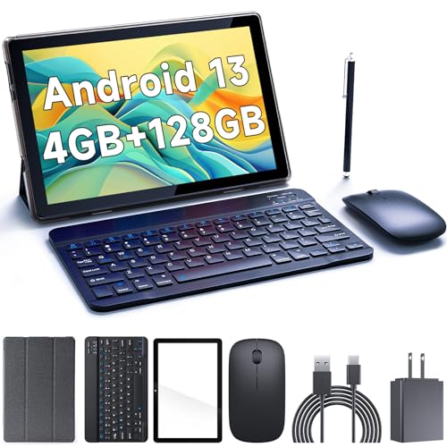 10 Inch 2 in 1 Tablet with Keyboard, 8 GB+128 GB+1 TB, Black R2890