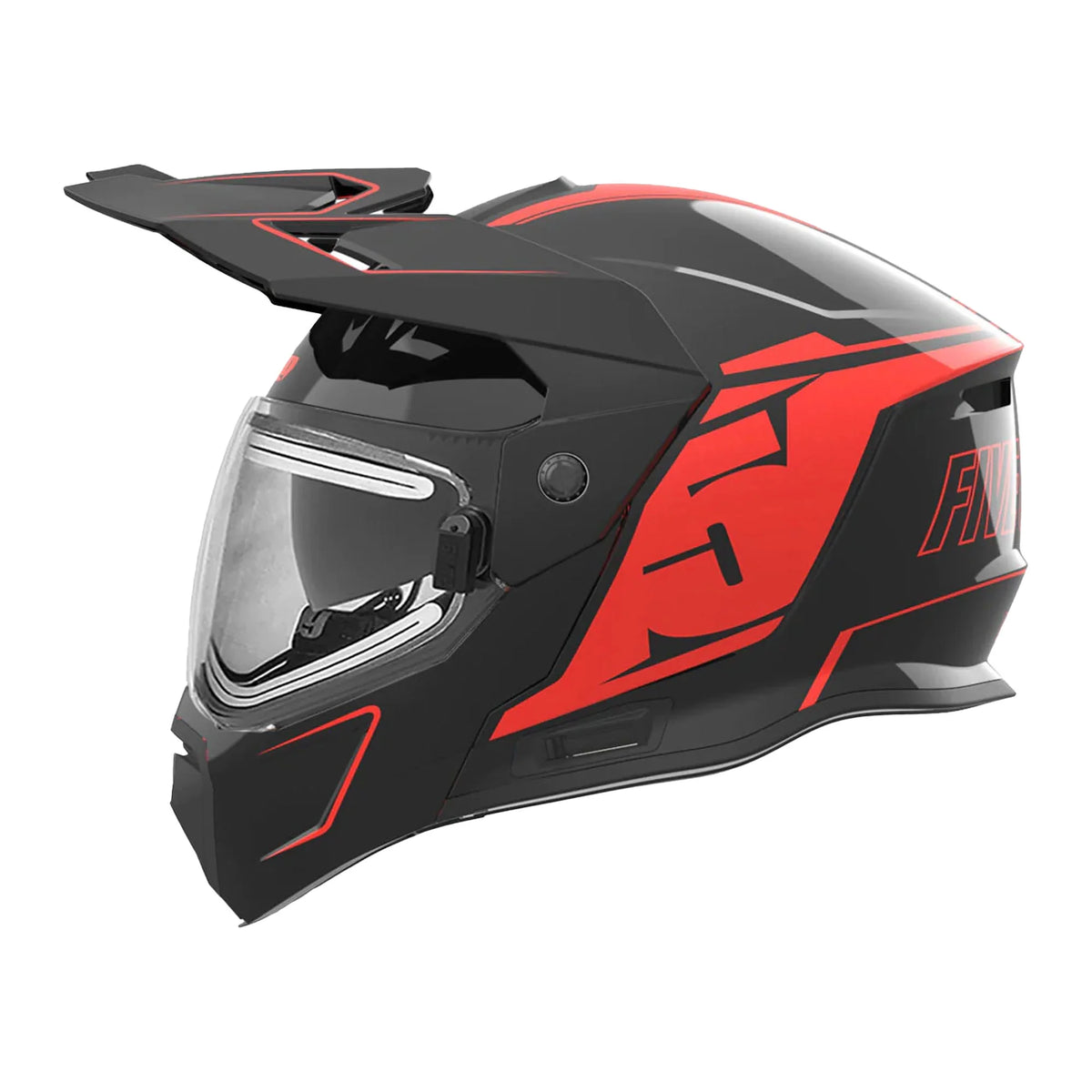 Black Aura Matte Large Modular Helmet I708851