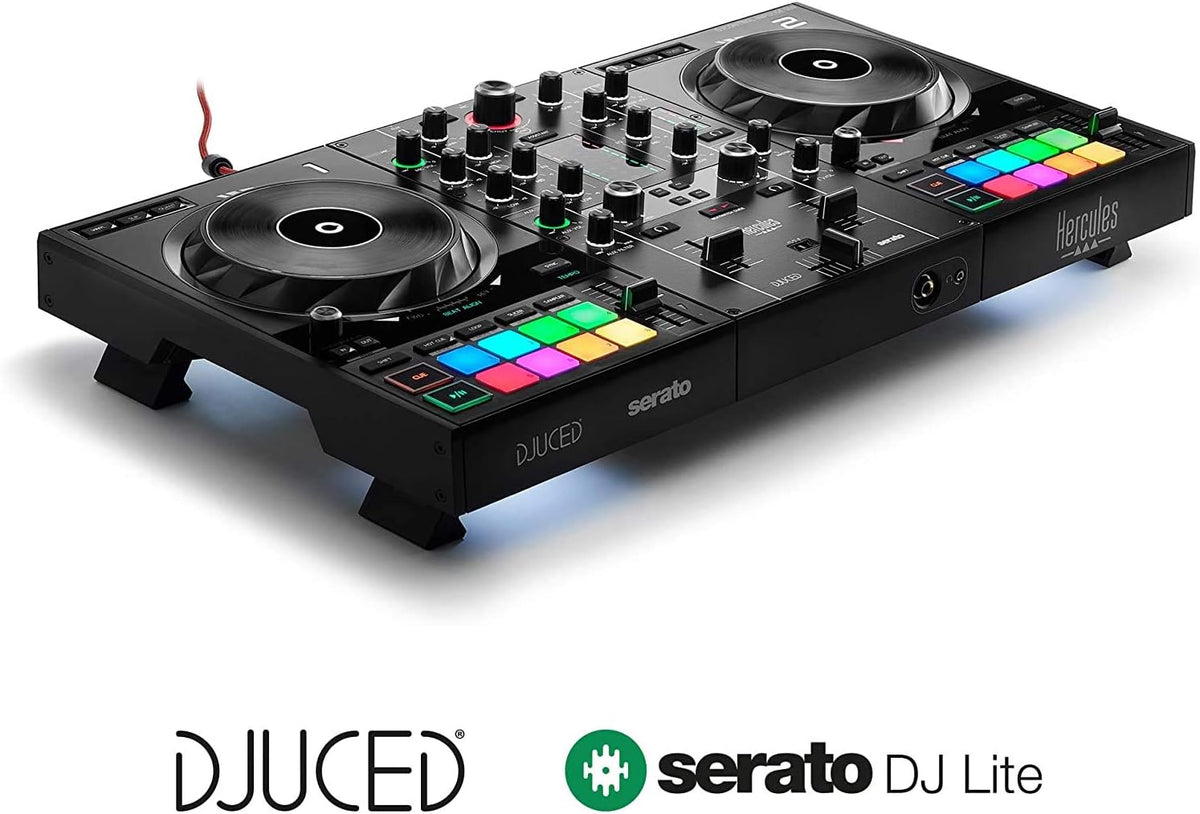 2-Channel DJ Controller with Studio Monitors R233