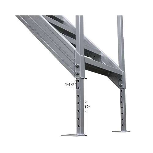 Aluminum Dock Stair - 4-Step L8382