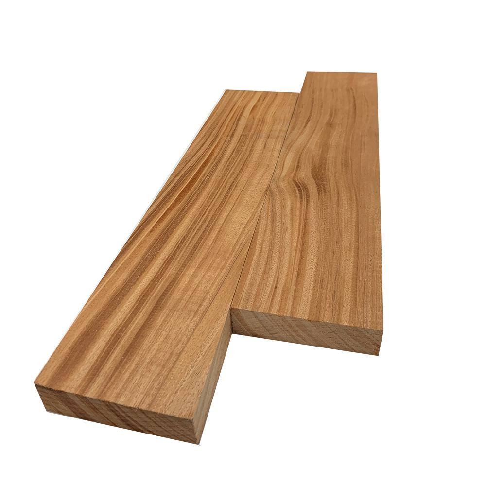 2 in. x 4 in. x 2 ft. African Mahogany S4S Board (2-Pack) R795