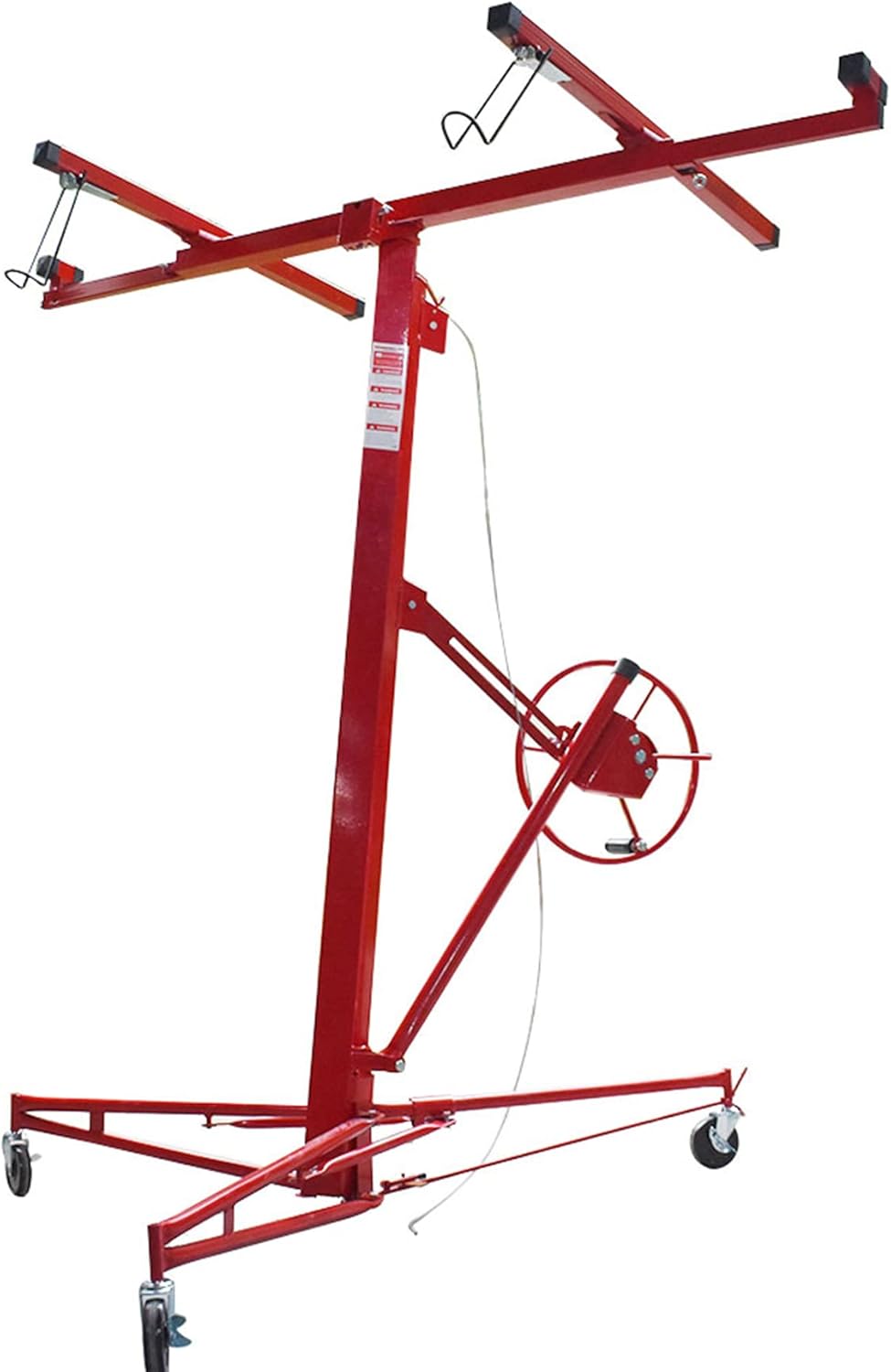 16FT Drywall Lift Rolling Panel Hoist Jack Lifter I318186