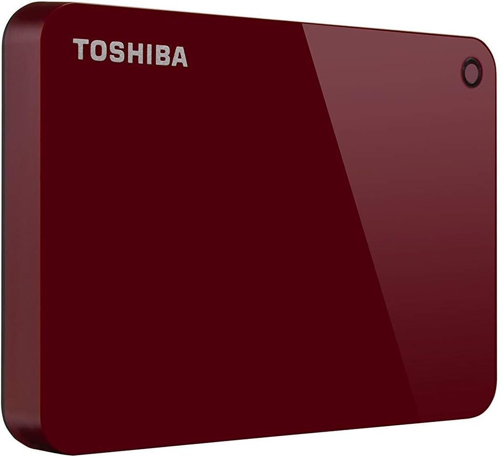 1TB Portable External Hard Drive USB 3.0 Red M452
