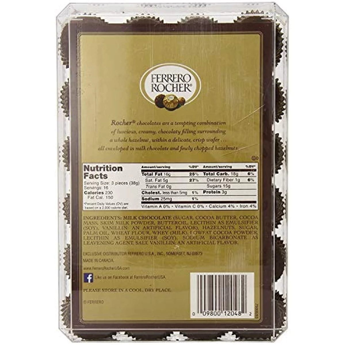 48 pk. Hazelnut Chocolates P4977