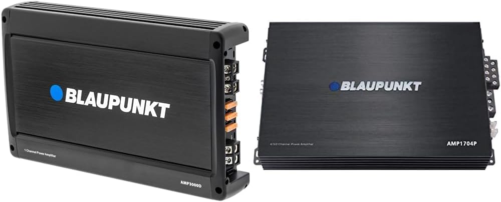 3000W Monoblock 4-Channel Car Amplifiers Bundle P80114