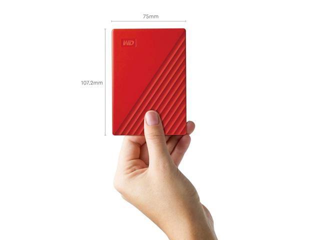 5tb Portable Hard Drive Red Q430262