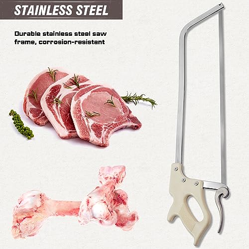 22-inch Hand Saw for Meat Bone Cutting with SK5 Blade C938