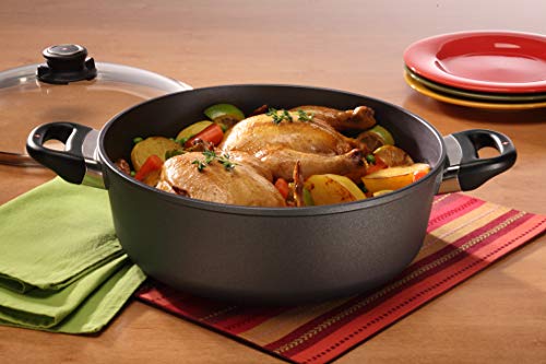 11" 5.3 Qt Nonstick Diamond Coated Aluminum Braiser with Lid V280