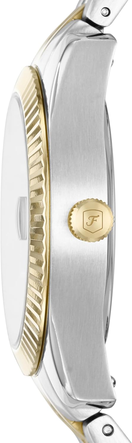 Gold Silver Stainless Steel Quartz Watch N772