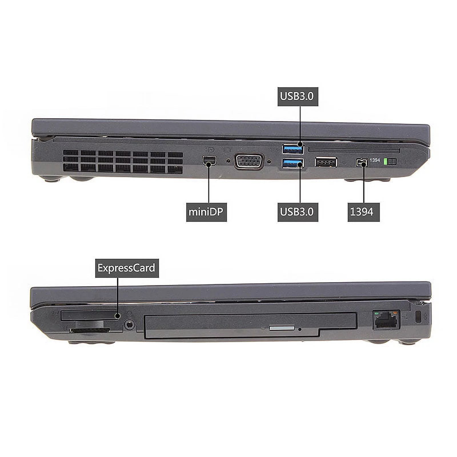 Used Lenovo ThinkPad T530 2.9GHz i7 4GB 320GB DRW Windows 10 Pro 64 Laptop with Camera D660