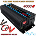 4000W Pure Sine Wave Power Inverter DC12V to AC 120V N213775