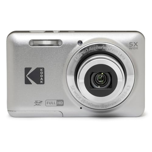 16MP Digital Camera 5X Optical Zoom 28mm Wide Angle 1080P Full HD Video 2.7" LCD (Blue) O299419
