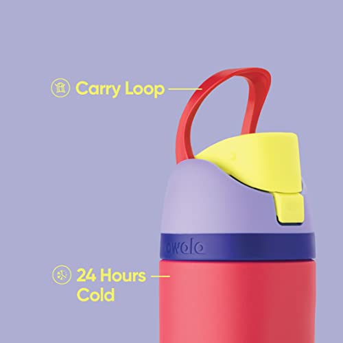 32 Oz Insulated Stainless Steel BPA-Free Water Bottle with Straw G639949