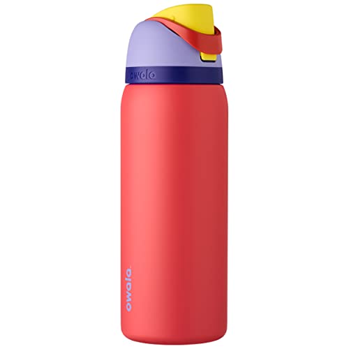 32 Oz Insulated Stainless Steel BPA-Free Water Bottle with Straw G639949