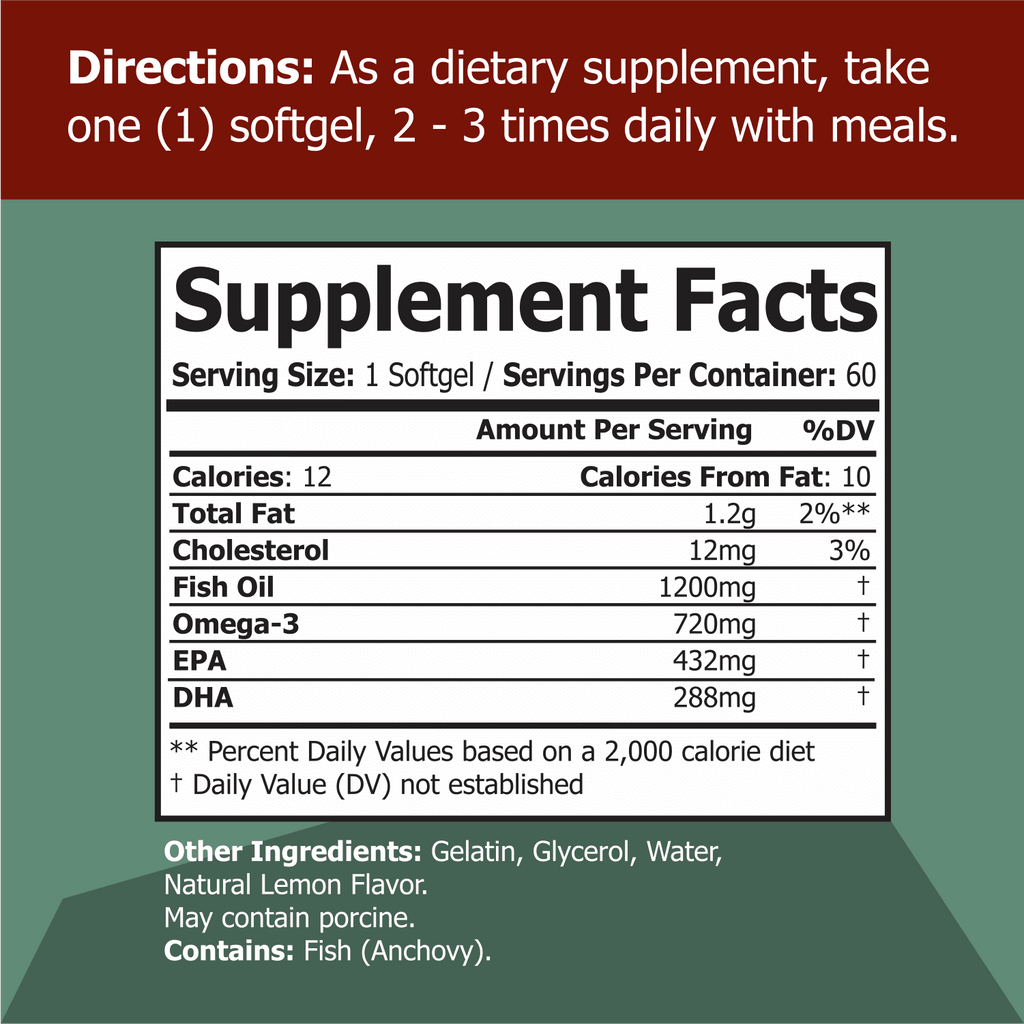 Omega 3 Fish Oil Q7758