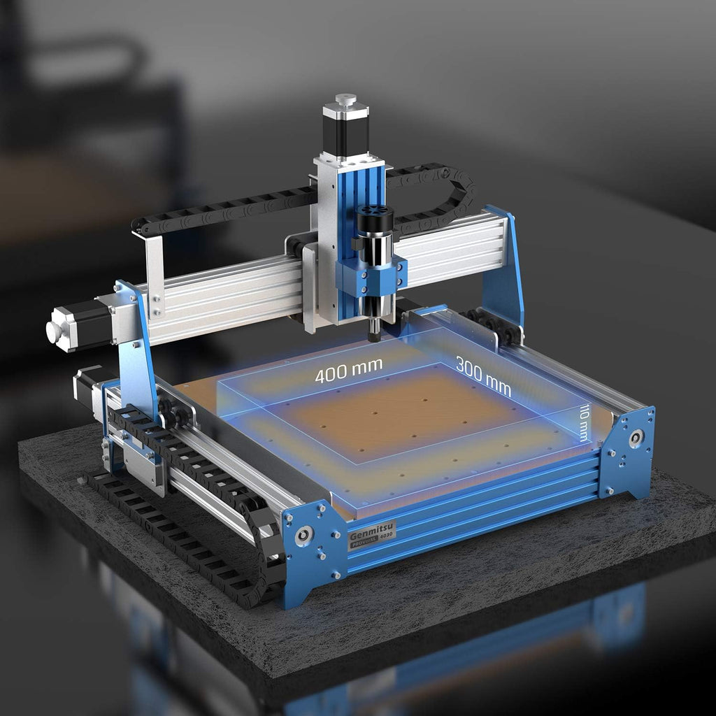 CNC Router Machine, 3 Axis Milling Cutting Engraving Machine, Working Area 400 x 300 x 110mm Z68347