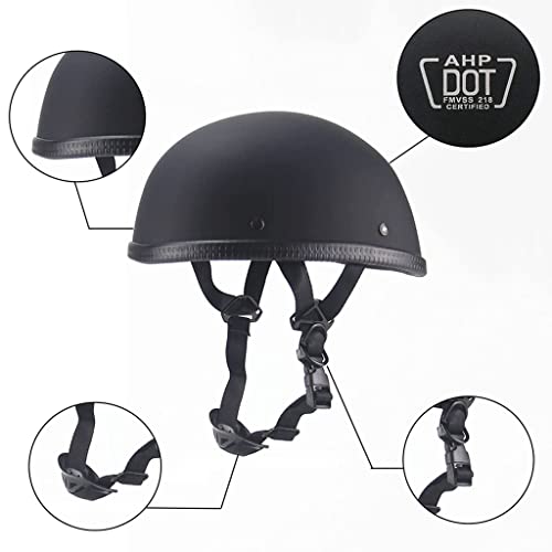 Half Shell Skull Cap Motorcycle Helmet T2033