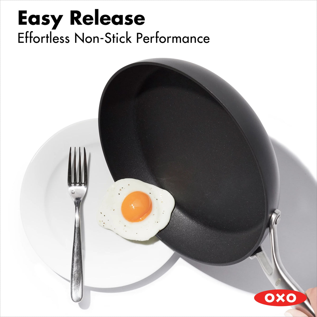 10 Piece Hard Anodized Nonstick Cookware Set, Black L20716