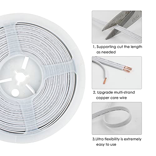 4 Pin 10mm LED Strip Connector Kit 32.8ft 5 Pcs A559037