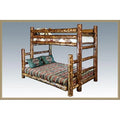 Brown Wood Twin over Full Bunk Bed K884186