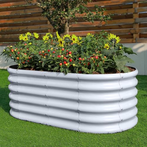 Galvanized Raised Garden Bed Kit F679492