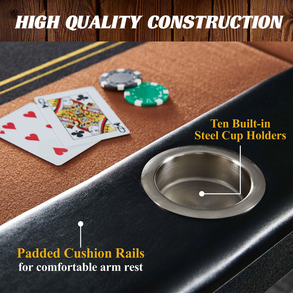 10-Player Poker Table F64355