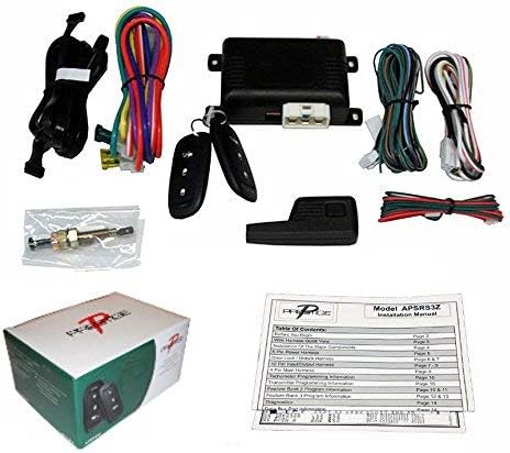 3-Button Remote Start Auto Car Starter and Keyless Entry M1476
