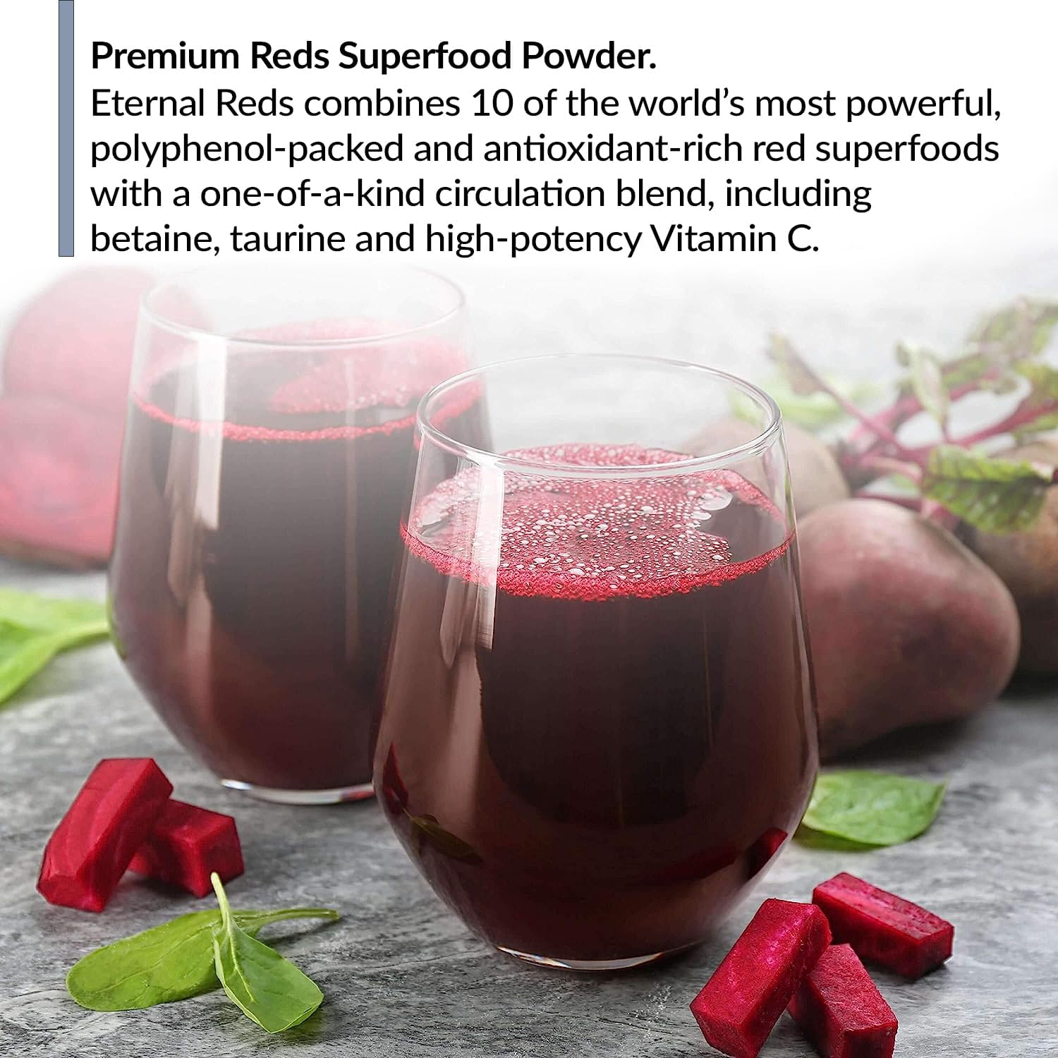 Red Superfoods Powder, Berry Flavor (30 Servings) P927