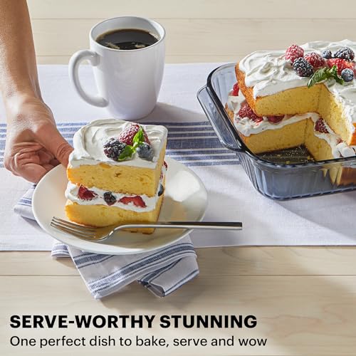 Smoke Glass Baking Dish with Lid O286365