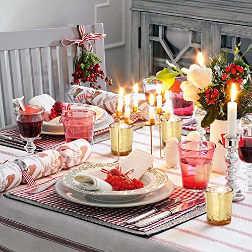 72pcs Mercury Glass Gold Votive Candle Holders X4164