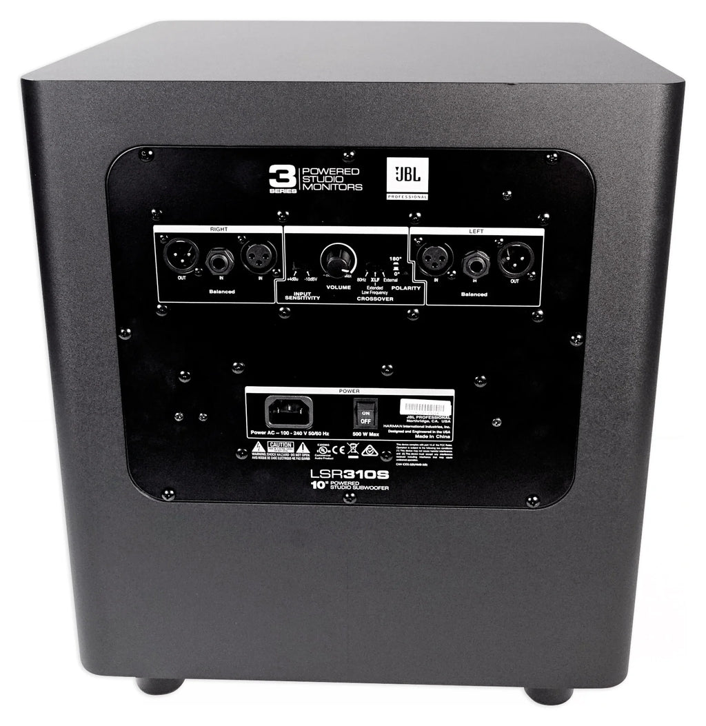 10" 200w Powered Studio Subwoofer K8482