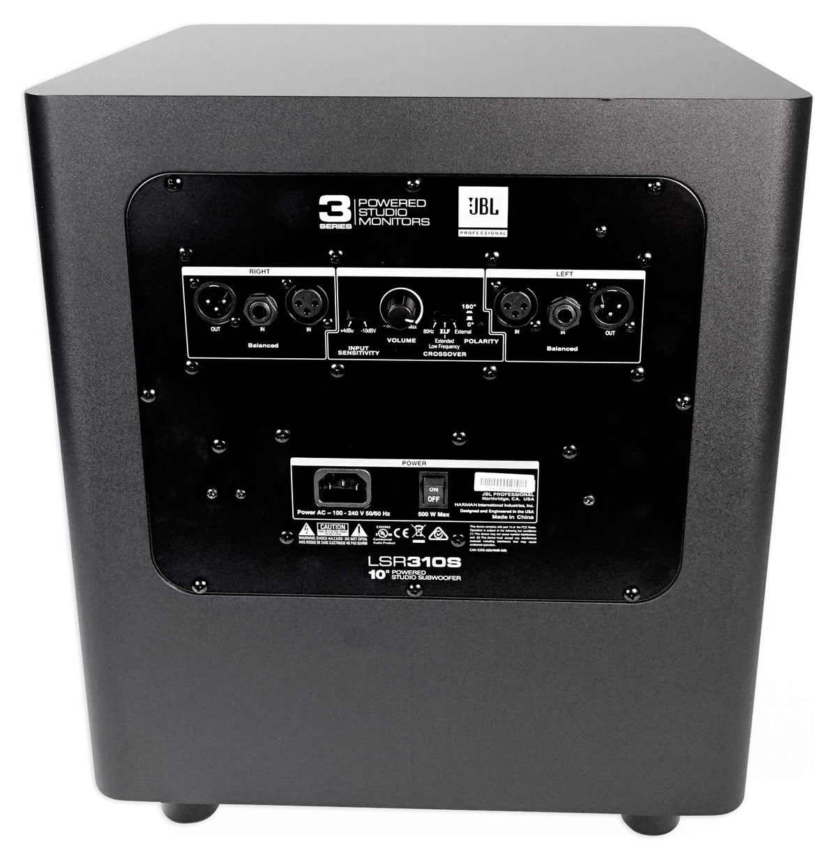 10" 200w Powered Studio Subwoofer K8482