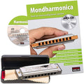 Beginners Set with Case, Care Cloth and Instruction Book, C Major Harmonica A901741