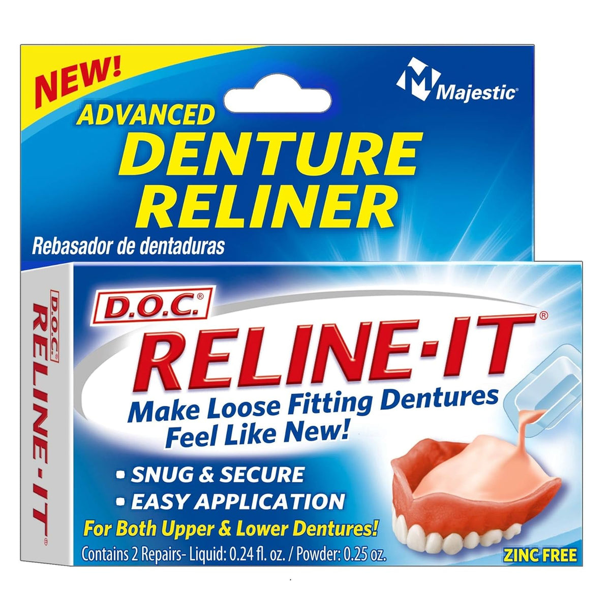 Denture Reliner Kit (Pack of 2) Q964867