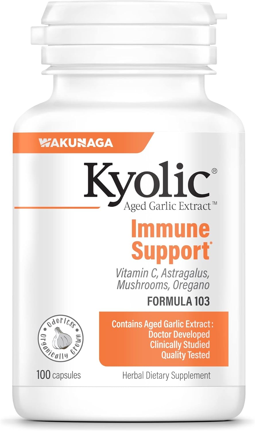 100 Capsules Aged Garlic Extract X250